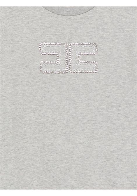 Felpa con logo ELISABETTA FRANCHI KIDS | EFFE151.0.FF0025075